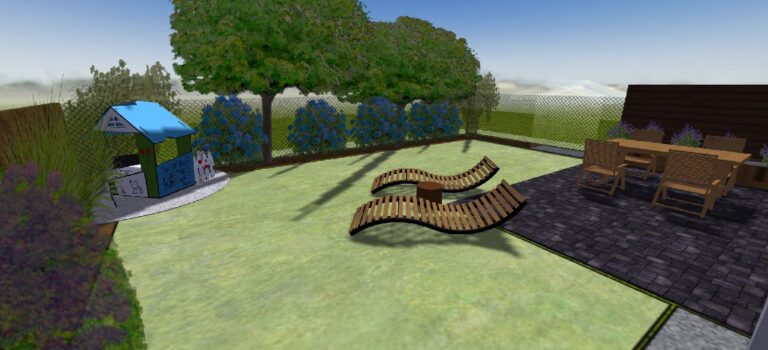 projekt ogrodu łomianki