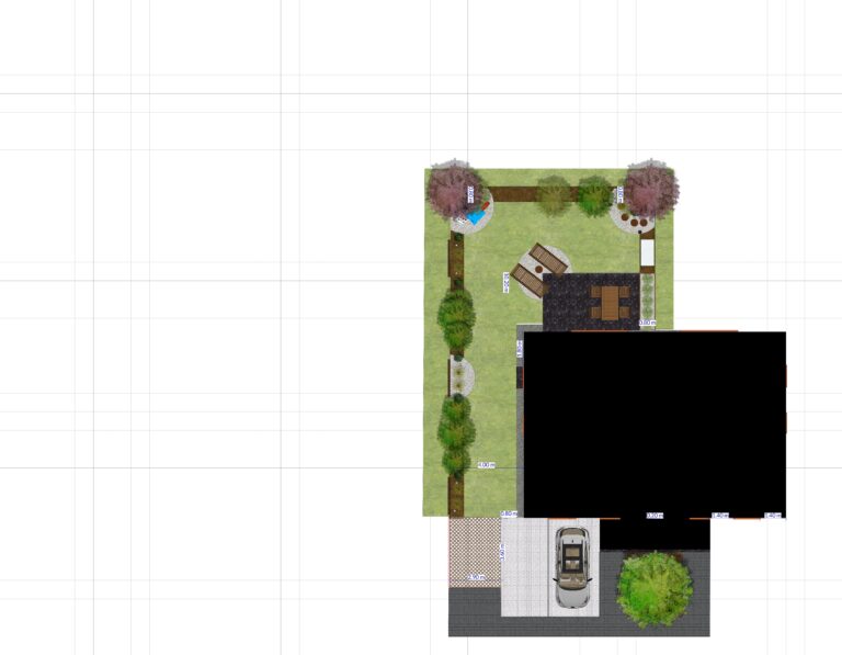 projektowanie ogrodów łomianki